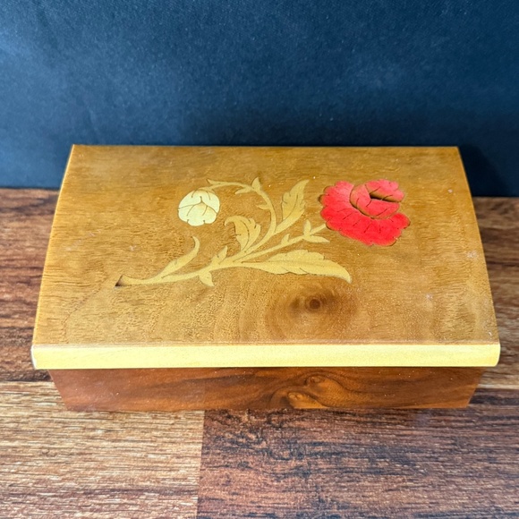 Jewelry - Wooden Music Jewelry Box